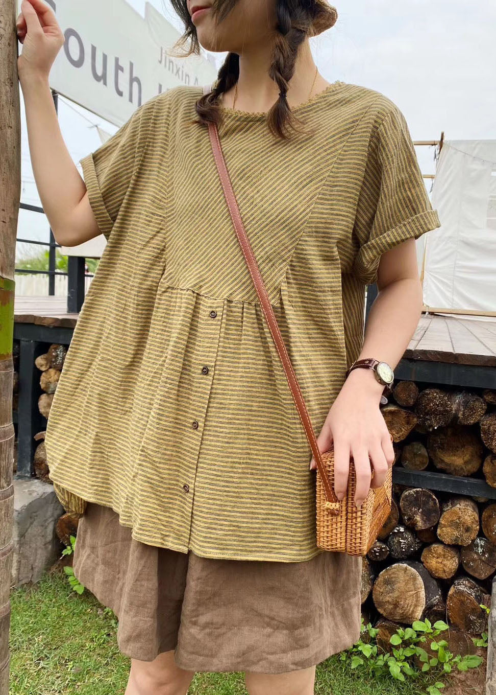 A Vintage Style Top with Delicate Timeless Details