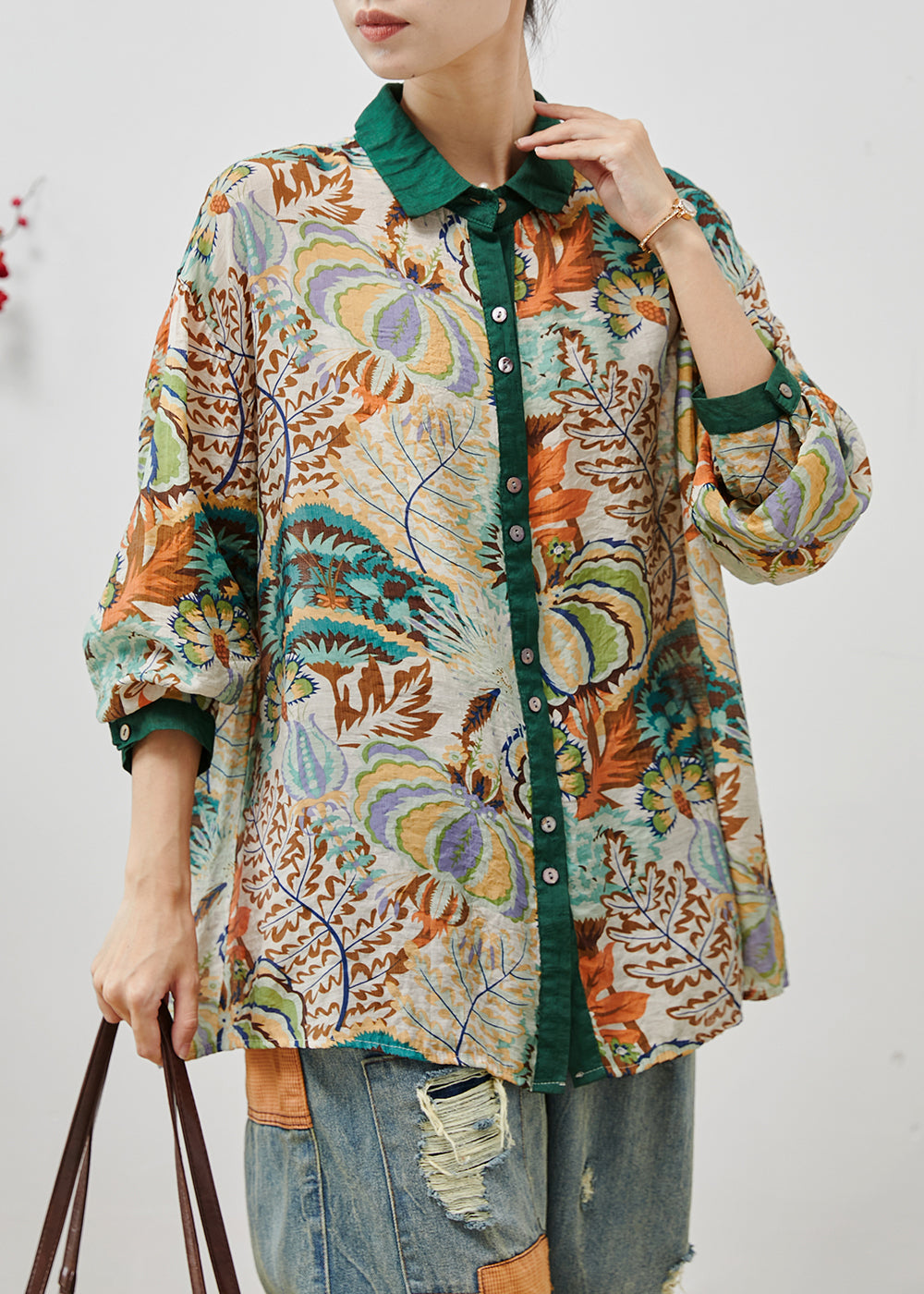Gracefully Styled Blouse for Any Occasion