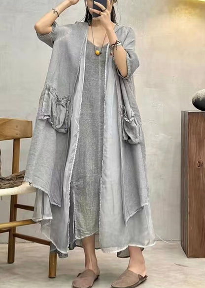 Well Tailored Cardigan with a Graceful Silhouette