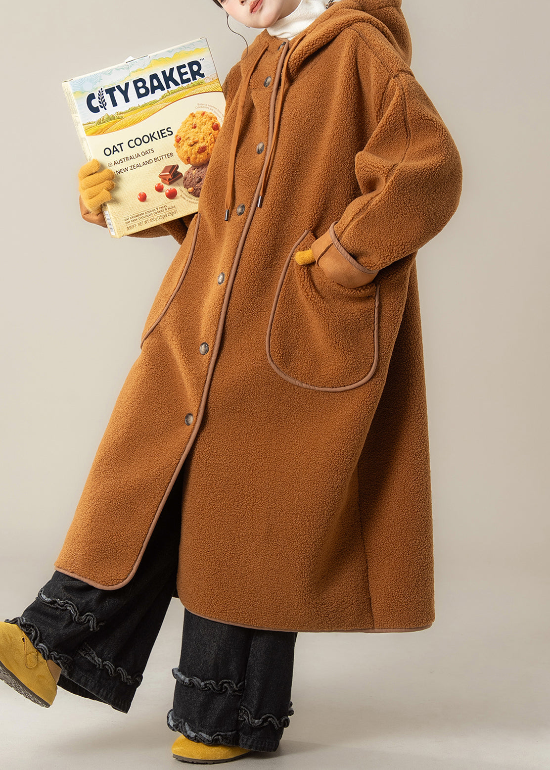 A Vintage Style Coat with Delicate Timeless Details