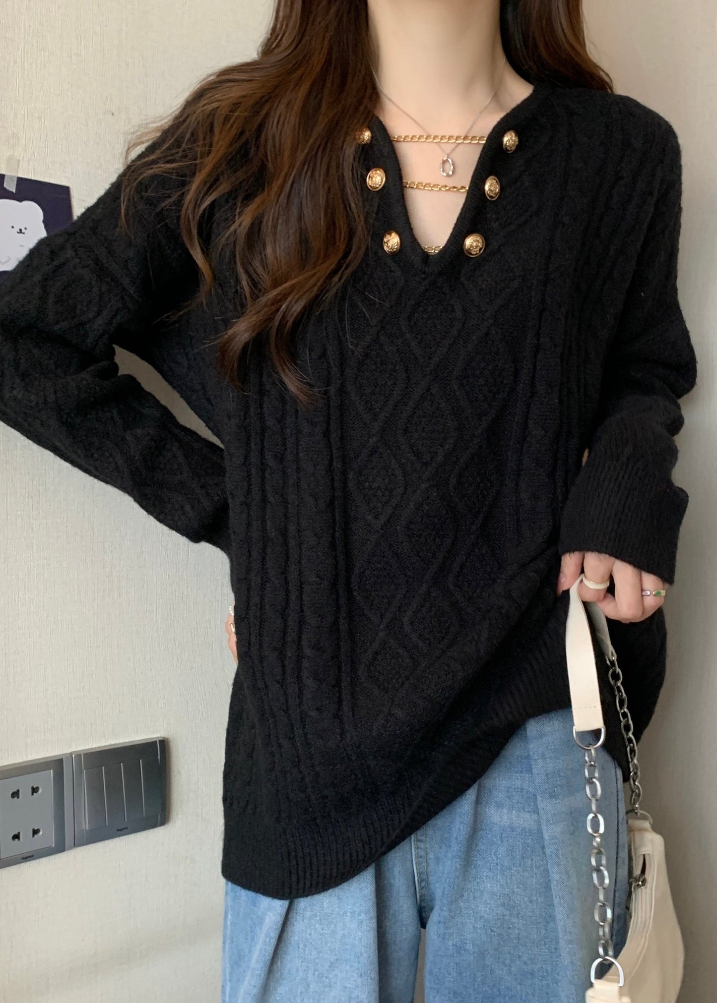 Gracefully Styled Sweater for Any Occasion