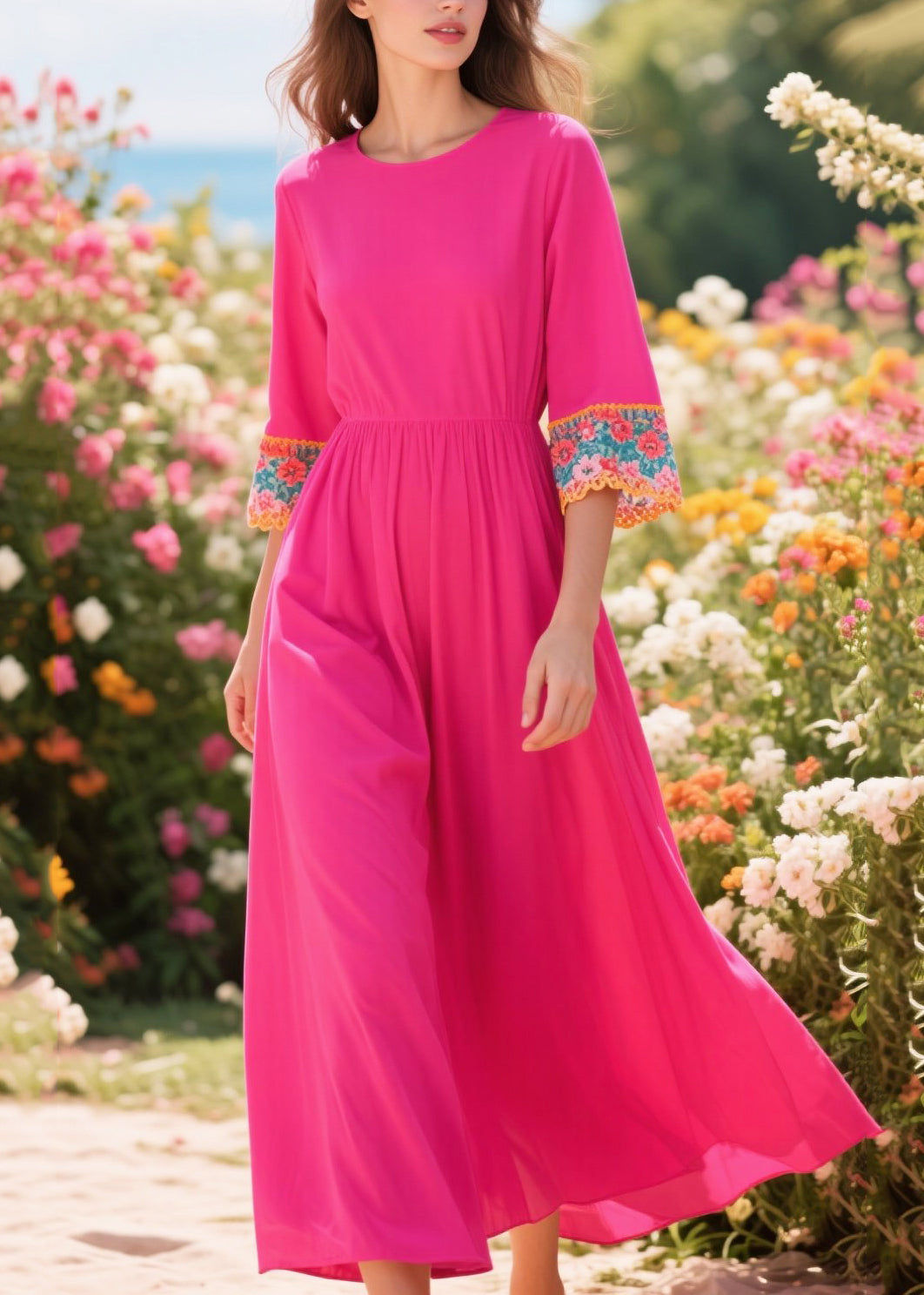Classic Vintage Dress with a Flattering Fit