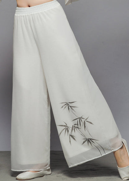 A Vintage Style Pants with Delicate Timeless Details