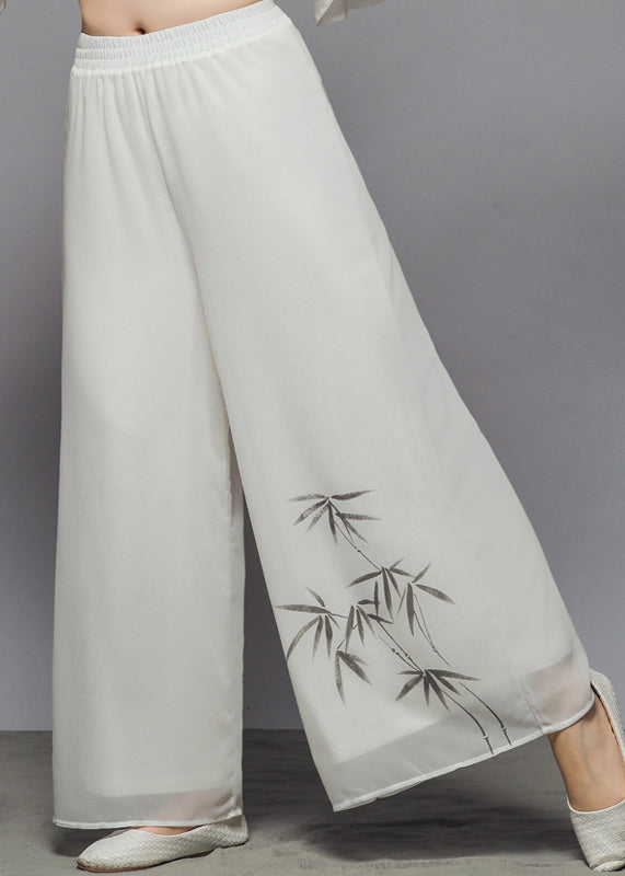 A Vintage Style Pants with Delicate Timeless Details