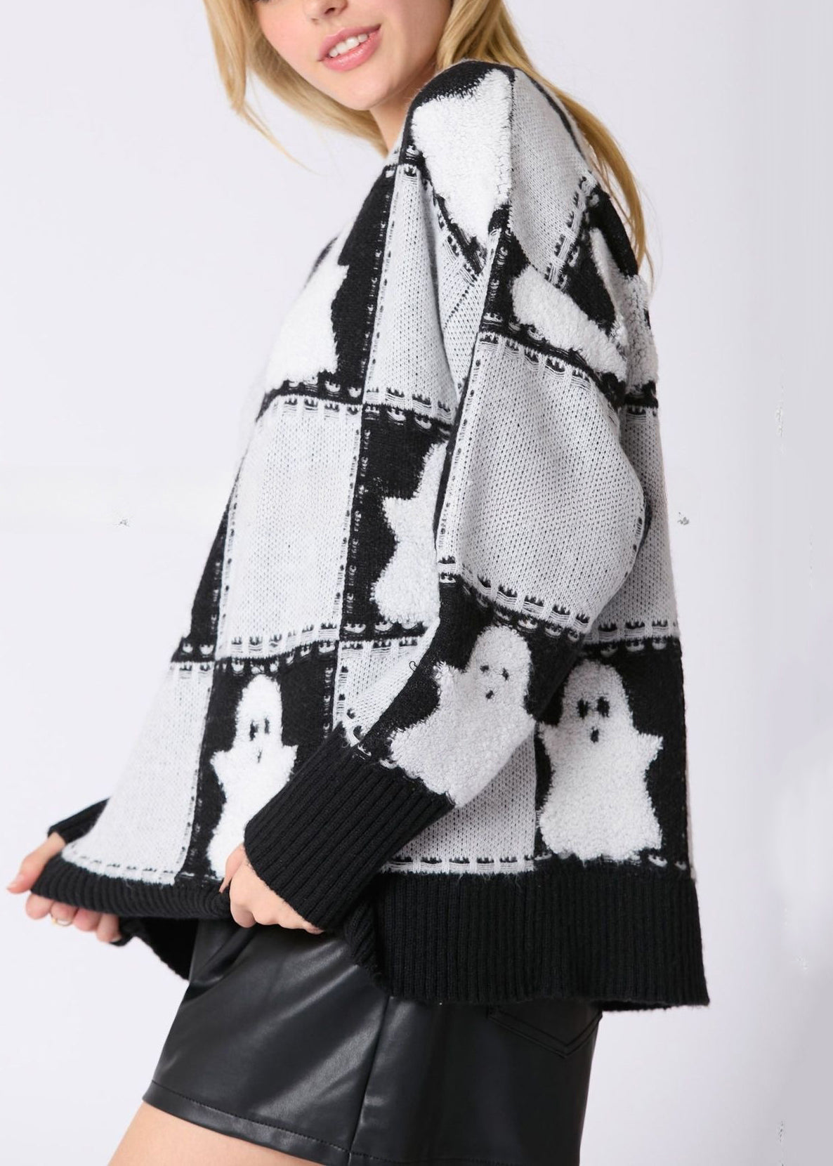A Vintage Style Sweater with Delicate Timeless Details