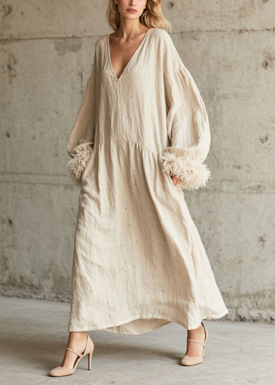 Classic Vintage Dress with a Flattering Fit