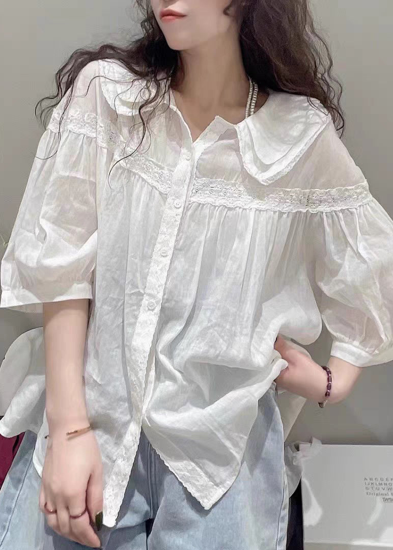 Well Tailored Blouse with a Graceful Silhouette