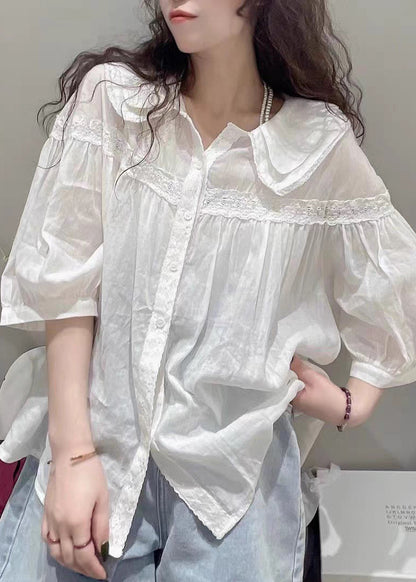 Well Tailored Blouse with a Graceful Silhouette