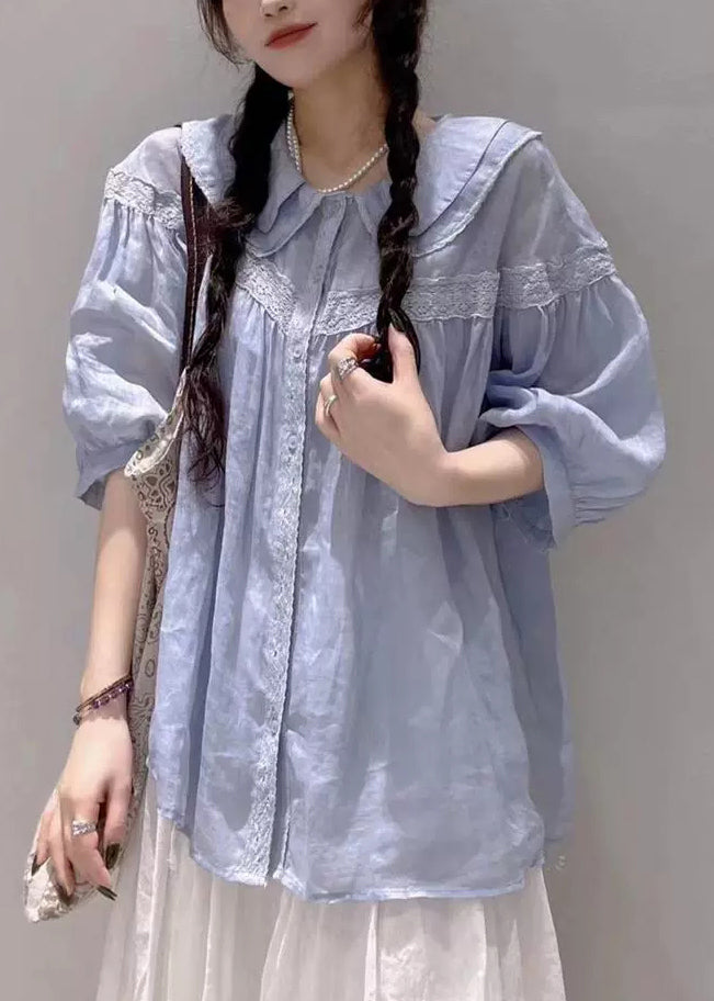 Well Tailored Blouse with a Graceful Silhouette
