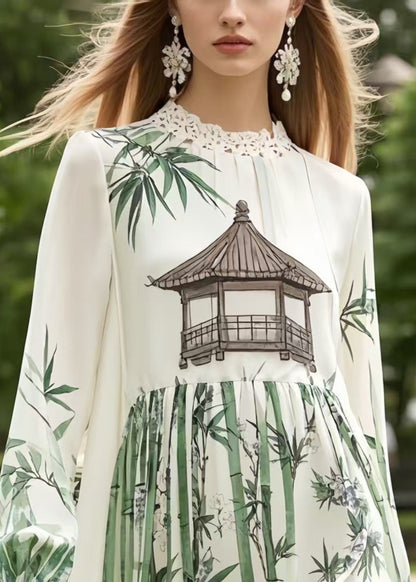 A Vintage Style Dress with Delicate Timeless Details
