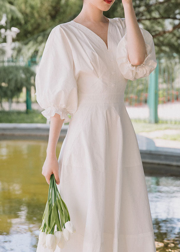 A Vintage Style Dress with Delicate Timeless Details