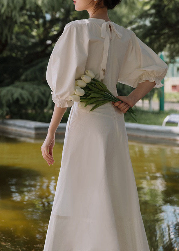 A Vintage Style Dress with Delicate Timeless Details