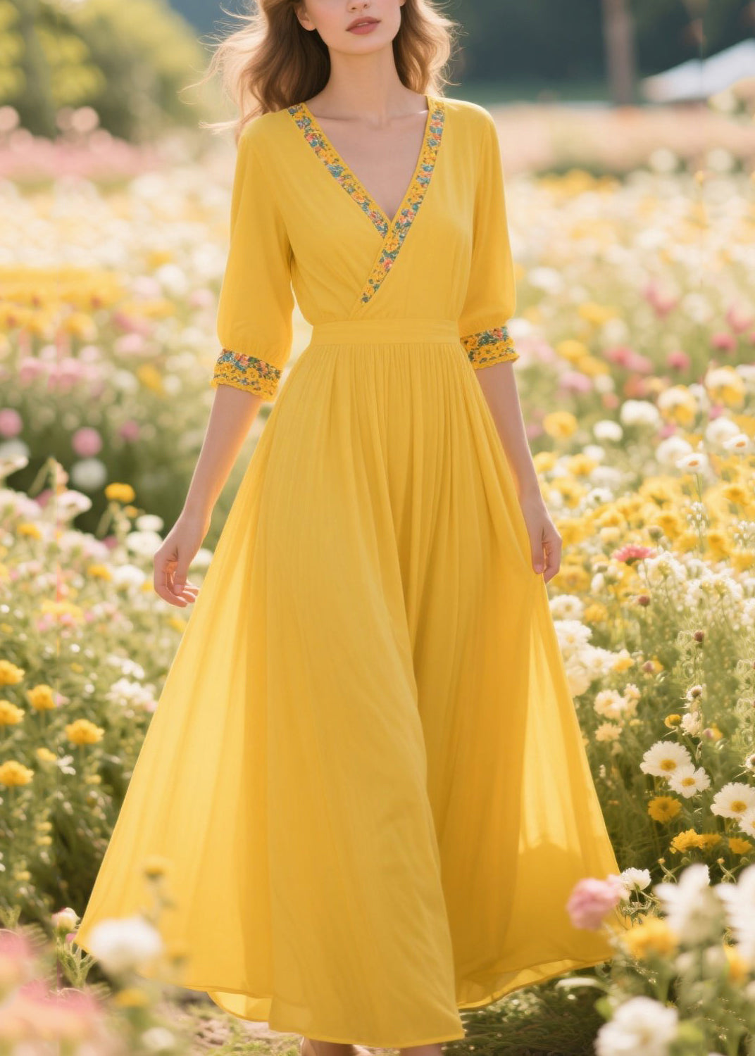 Beautifully Finished Dress in a Timeless Design