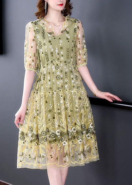 A Vintage Style Dress with Delicate Timeless Details