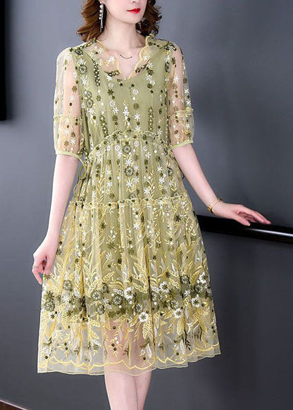 A Vintage Style Dress with Delicate Timeless Details