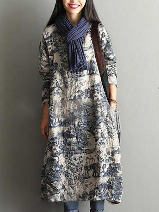 A Vintage Style Dress with Delicate Timeless Details