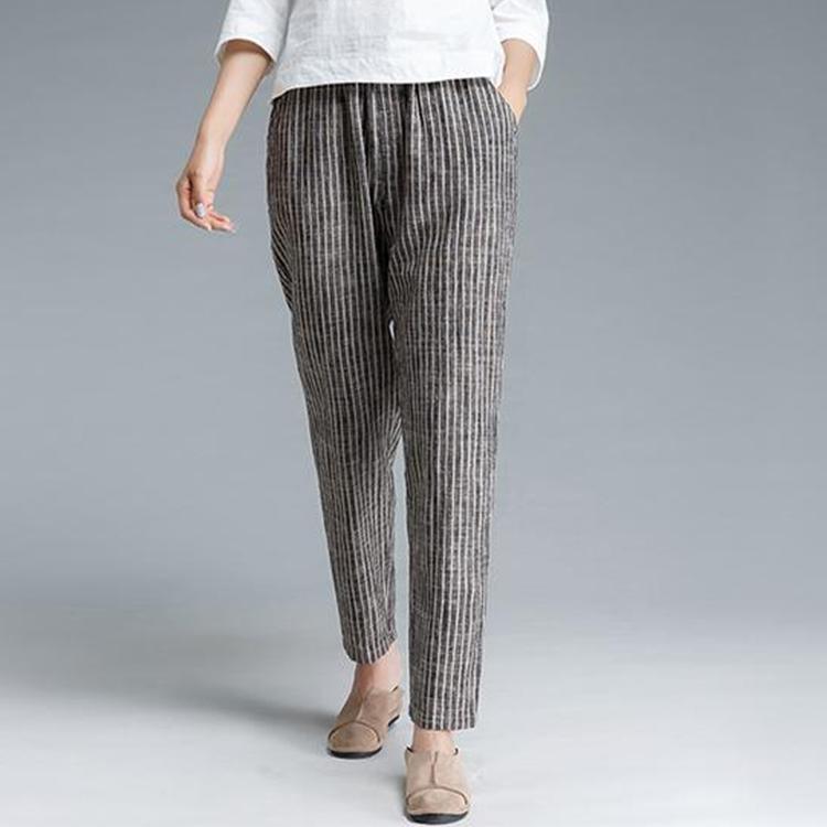Gray Coffee Stripe