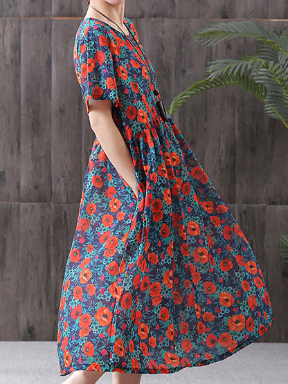 Classic Vintage Dress with a Flattering Fit