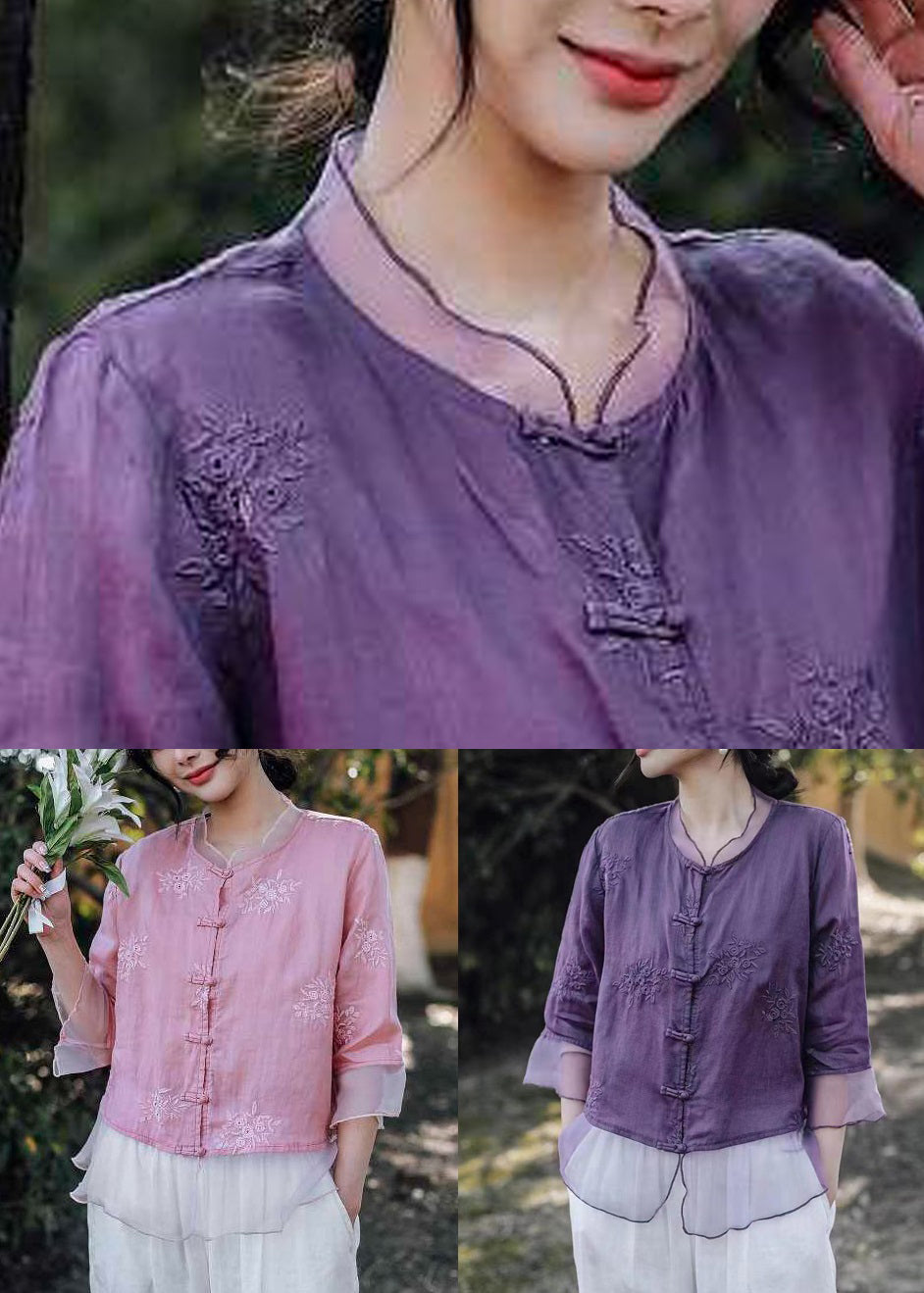 Beautifully Crafted Blouse in a Classic Style
