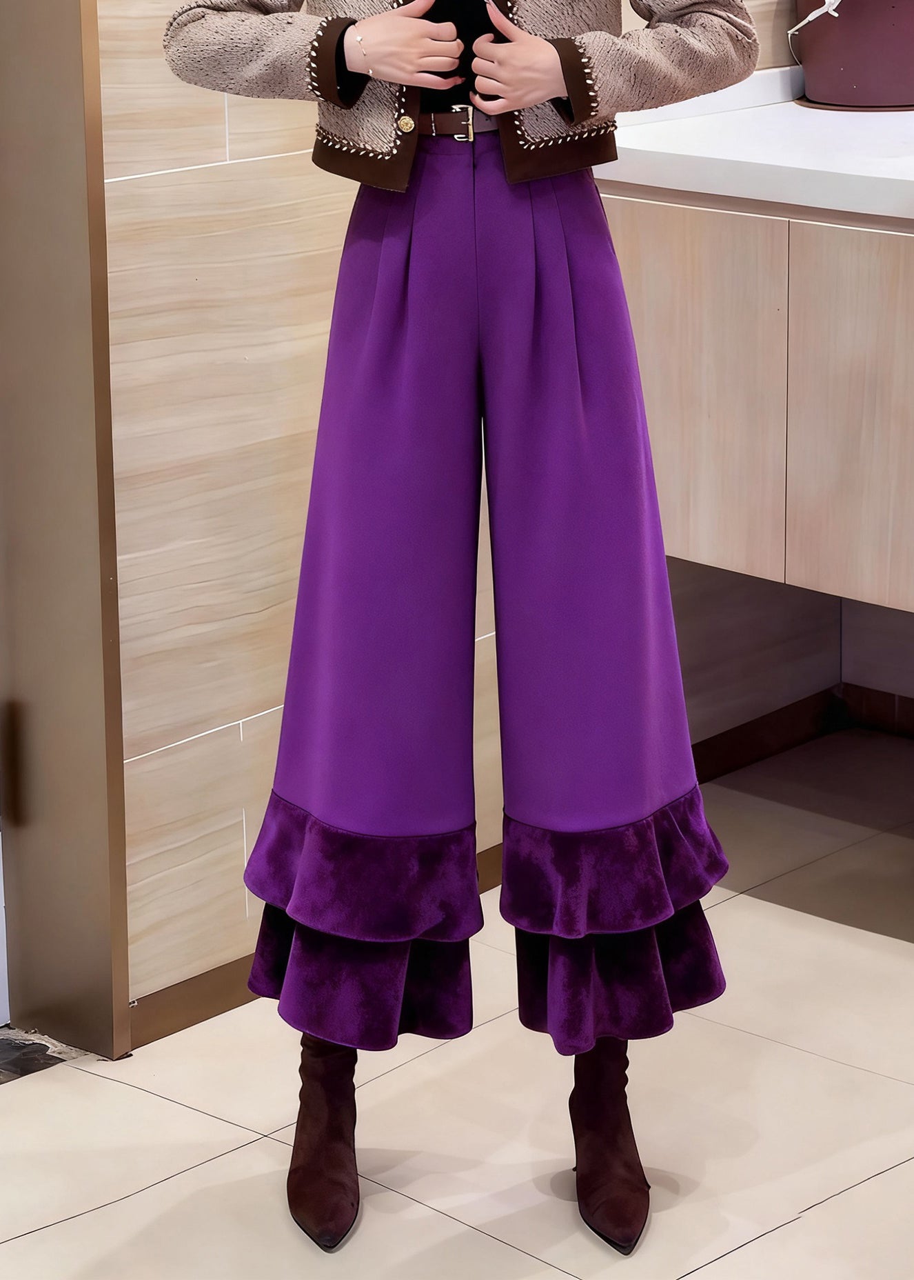 Effortlessly Elegant Pants with a Timeless Design