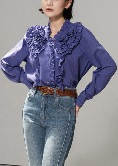 A Vintage Style Blouse with Delicate Timeless Details
