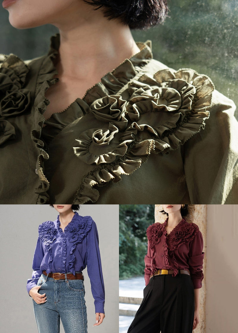 A Vintage Style Blouse with Delicate Timeless Details