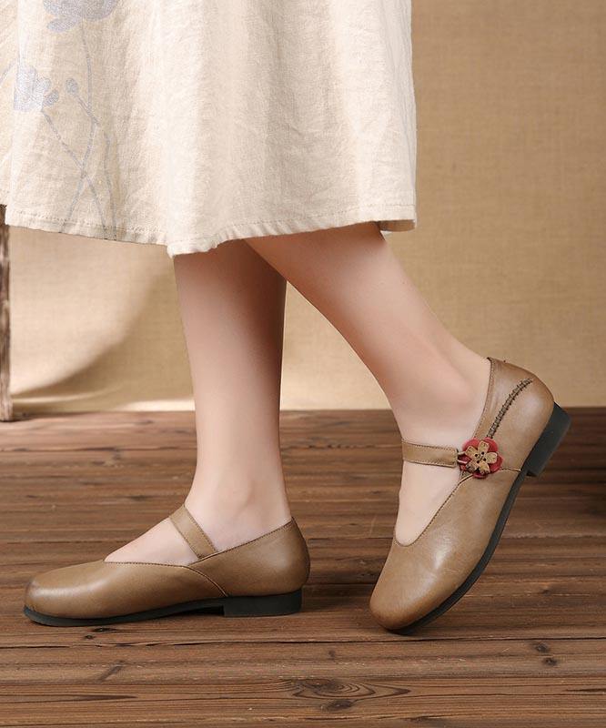 Classic Orthopedic Flats with Timeless Style