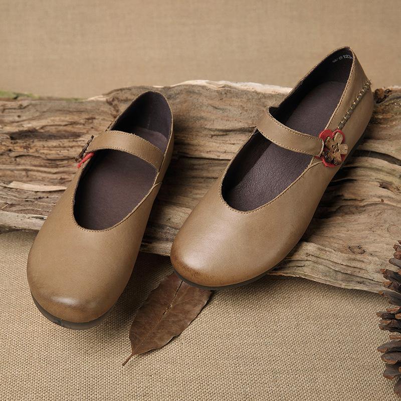 Classic Orthopedic Flats with Timeless Style