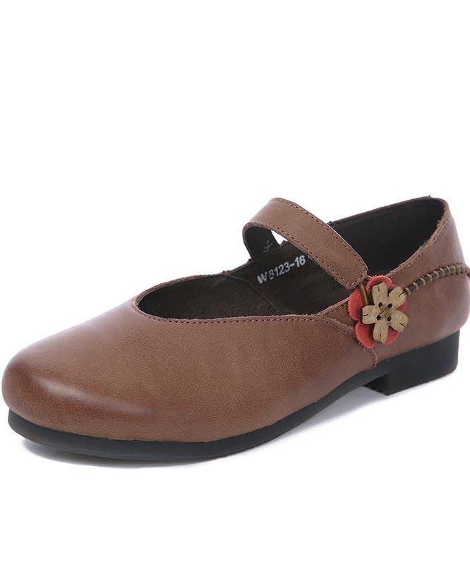 Classic Orthopedic Flats with Timeless Style