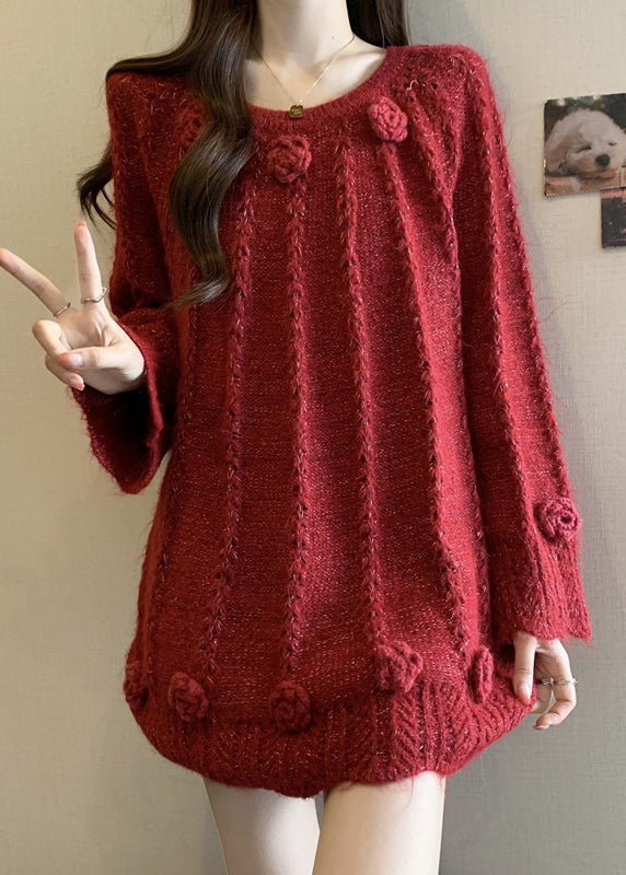 A Vintage Style Sweater with Delicate Timeless Details