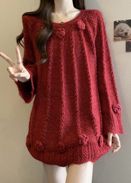 A Vintage Style Sweater with Delicate Timeless Details