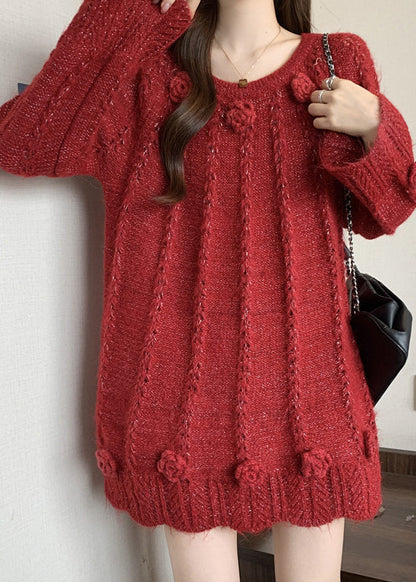A Vintage Style Sweater with Delicate Timeless Details
