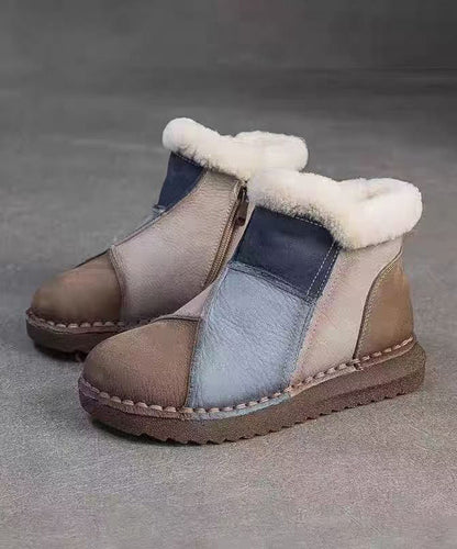 Classic Orthopedic Boots with Timeless Style