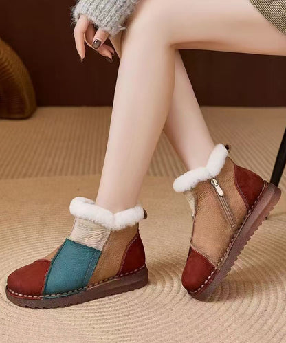 Classic Orthopedic Boots with Timeless Style