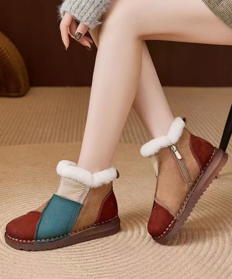 Classic Orthopedic Boots with Timeless Style