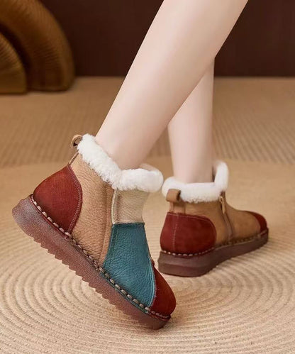 Classic Orthopedic Boots with Timeless Style