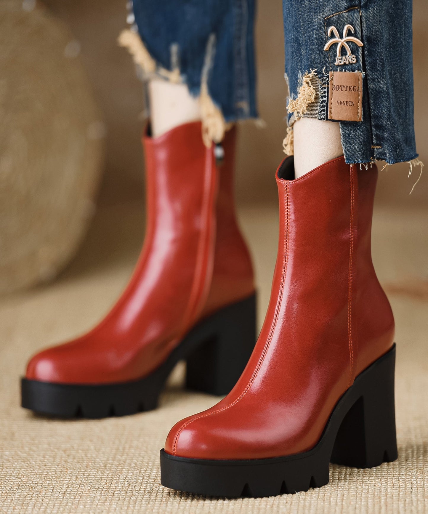 Graceful Orthopedic Boots for Modern Look
