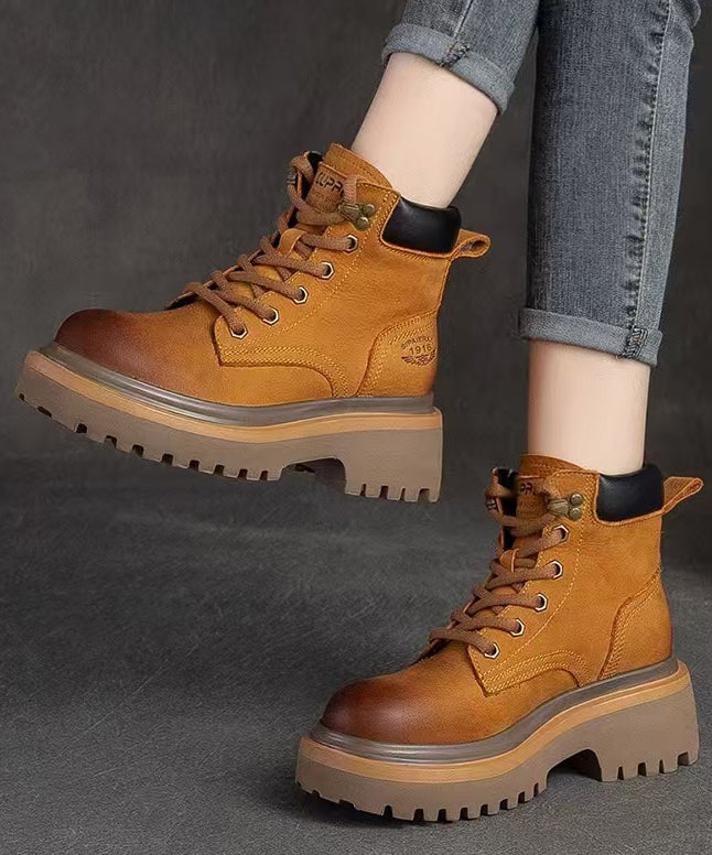 Vintage Inspired Orthopedic Boots