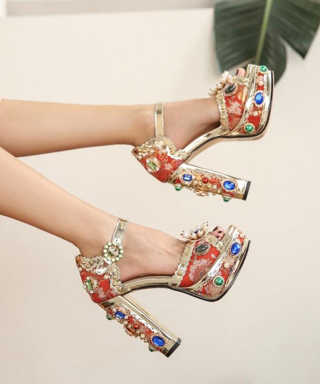 Chic Orthopedic Heels with Unique Design