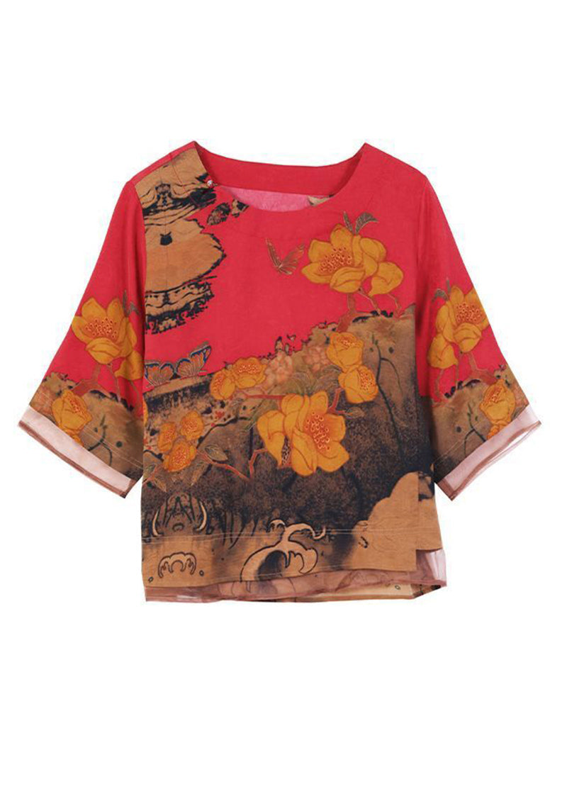 Vintage Inspired Blouse with a Contemporary Edge