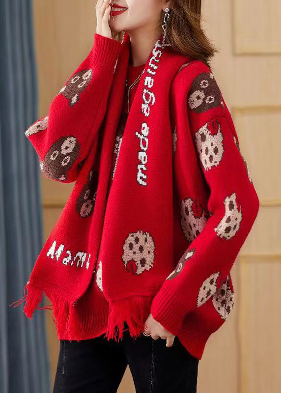 Vintage Inspired Sweater with a Contemporary Edge