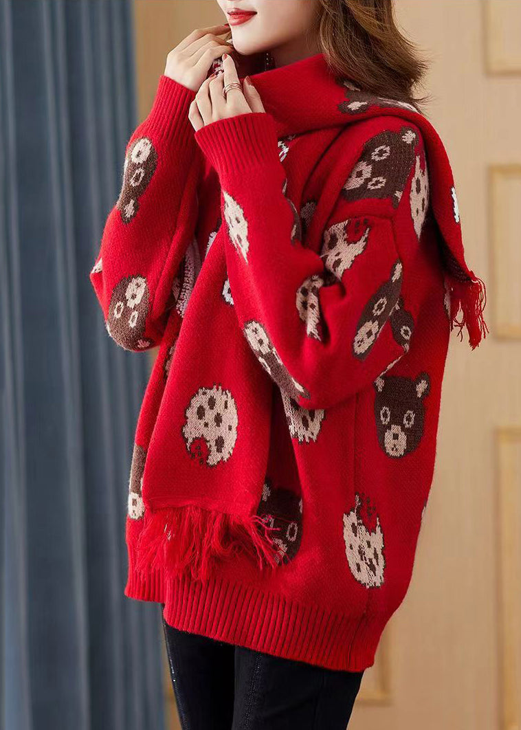 Vintage Inspired Sweater with a Contemporary Edge