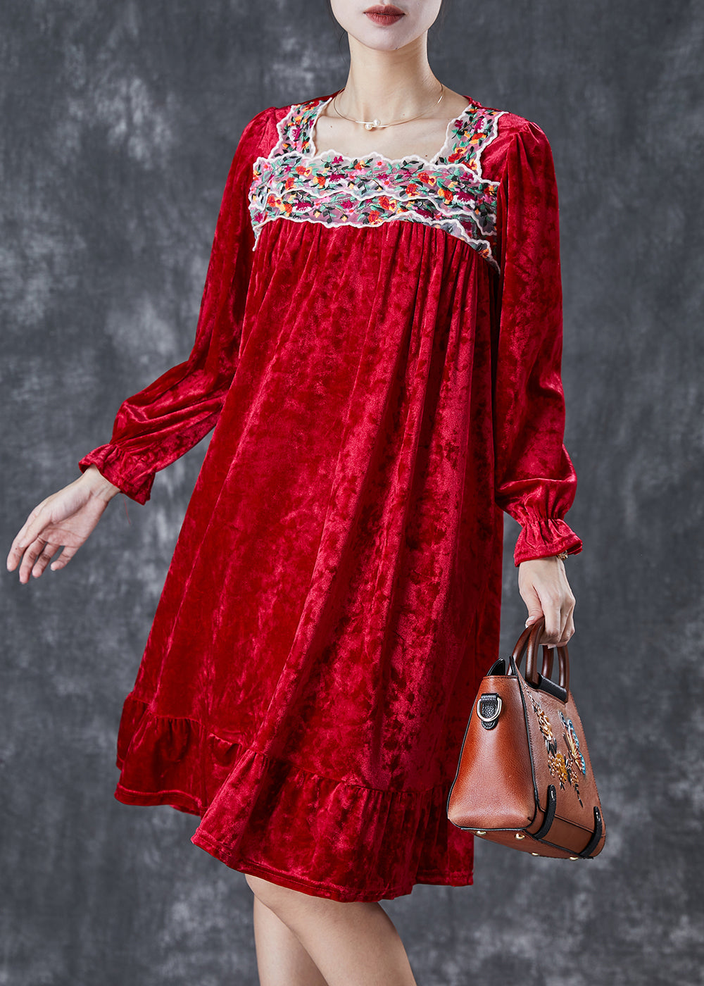 A Vintage Style Dress with Delicate Timeless Details