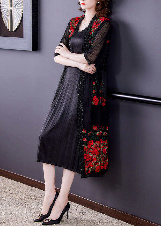 Well Tailored Cardigan with a Graceful Silhouette