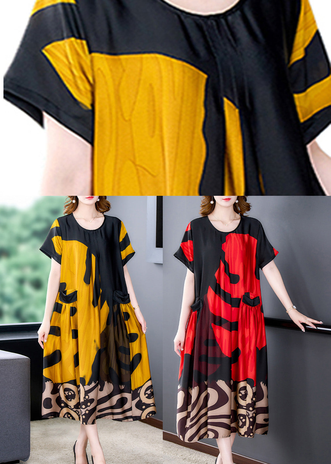 Well Tailored Dress with a Graceful Silhouette