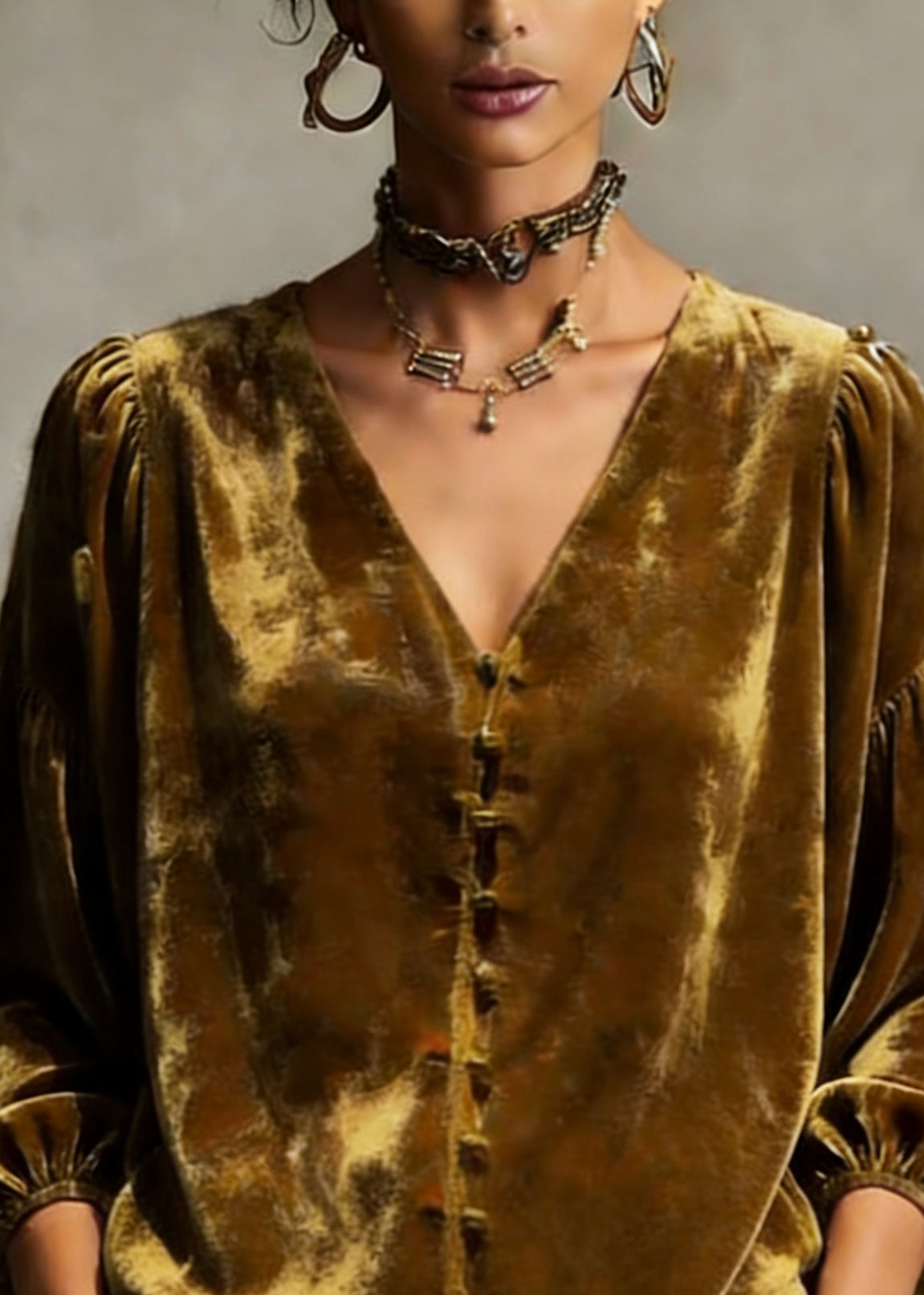 A Vintage Style Top with Delicate Timeless Details