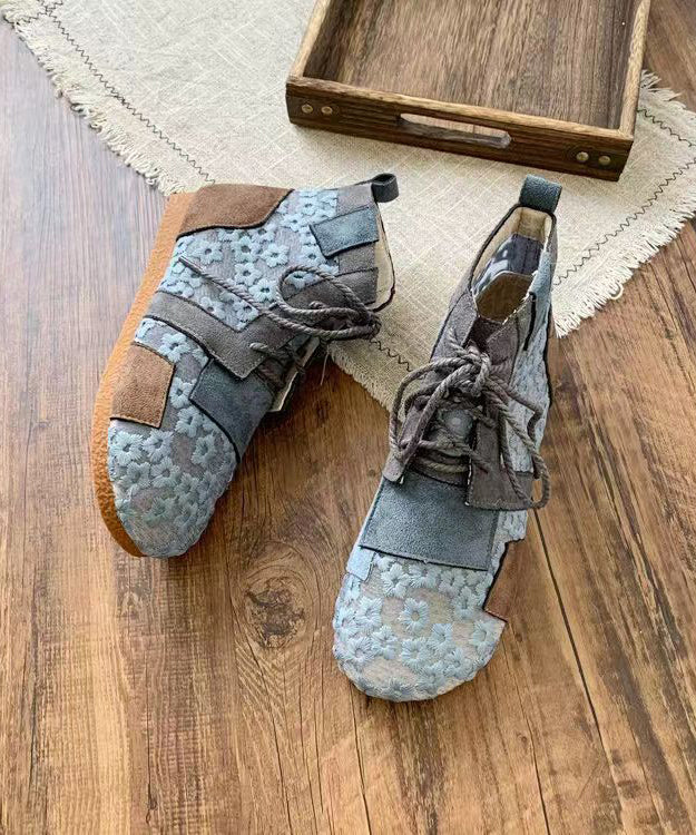 Vintage Inspired Orthopedic Boots
