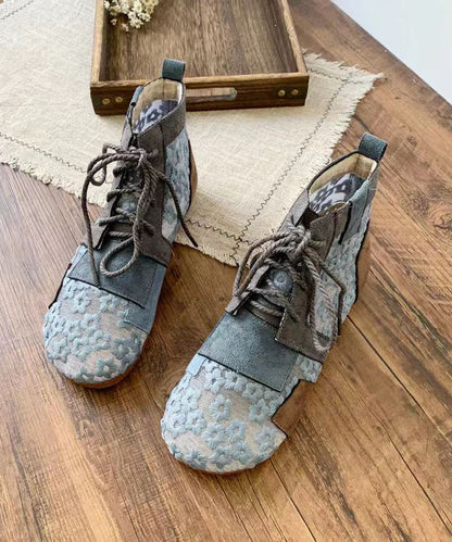 Vintage Inspired Orthopedic Boots