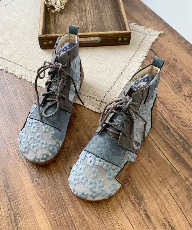 Vintage Inspired Orthopedic Boots