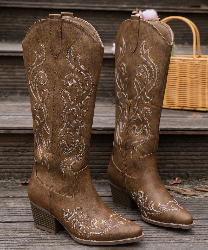 Vintage Inspired Orthopedic Boots